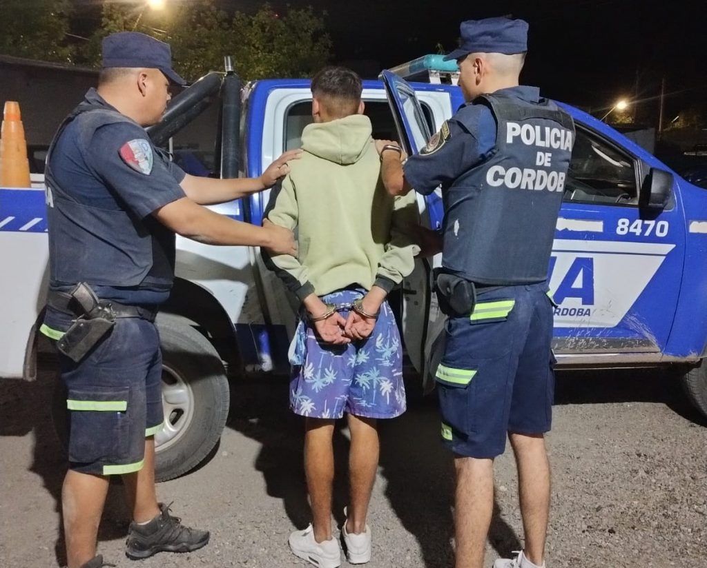VILLA DEL TOTORAL: UN JOVEN DETENIDO POR RESISTENCIA A LA AUTORIDAD