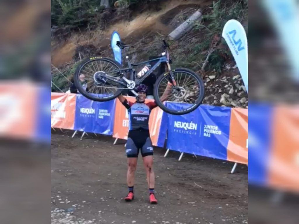 CICLISMO: CAROLINA MALDONADO CAMPEONA DEL MUNDO EN VILLA LA ANGOSTURA