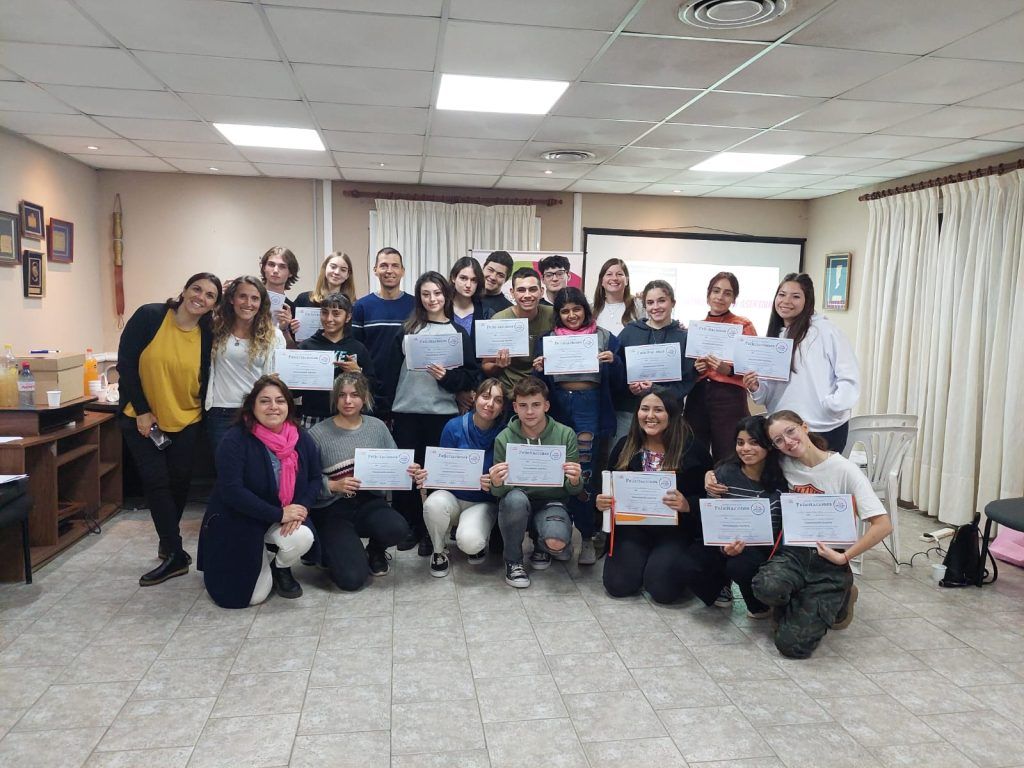 JESUS MARÍA: MÁS DE 20 ESTUDIANTES SE FORMARON COMO LIDERES