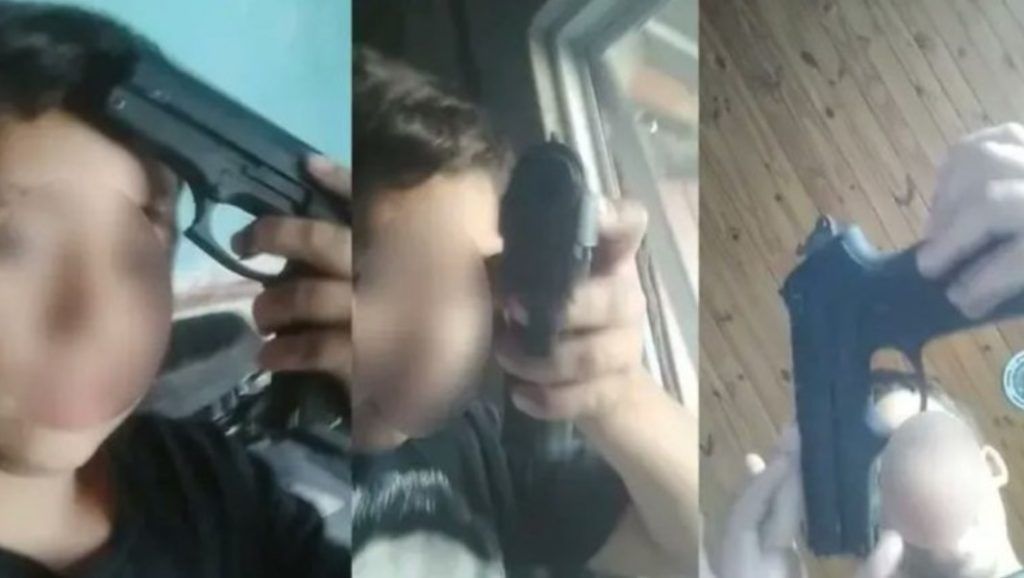 LA PLATA: UN NIÑO DE 11 AÑOS LLEVÓ UN ARMA AL COLEGIO Y LE PEGÓ UN CULATAZO A LA MAESTRA