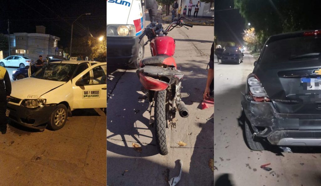 MÚLTIPLES ACCIDENTES ESTE FIN DE SEMANA EN JESUS MARÍA Y COLONIA CAROYA