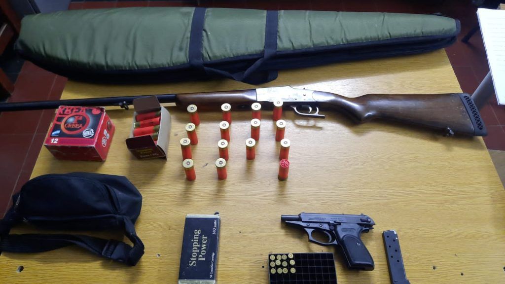 SECUESTRARON ARMAS EN SINSACATE POR VIOLENCIA FAMILIAR