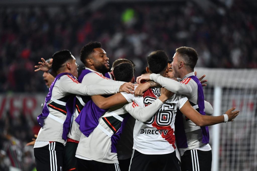 RIVER LE GANÓ A FLUMINENSE Y QUEDÓ SEGUNDO EN EL GRUPO
