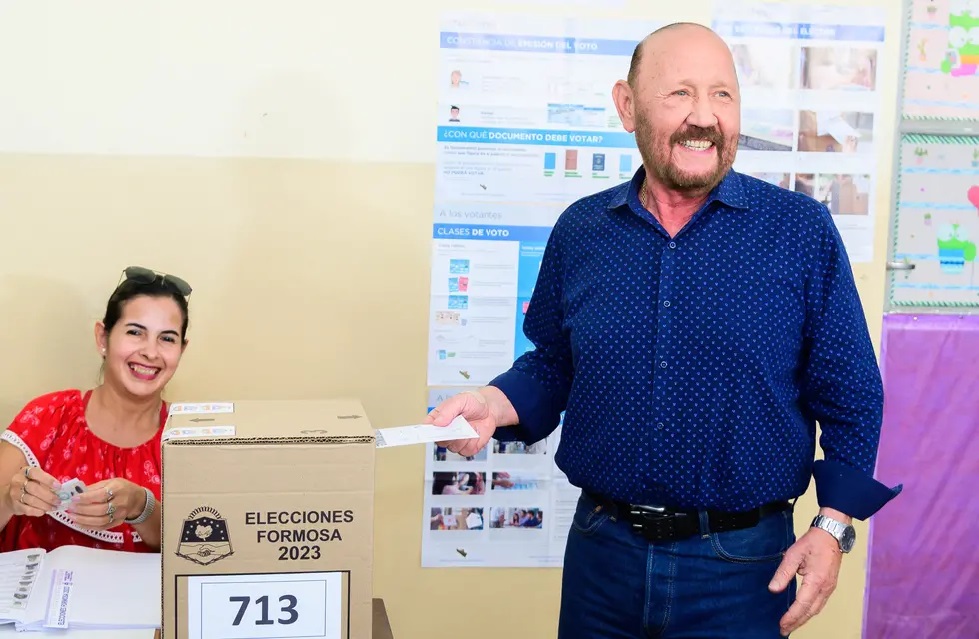 FORMOSA: INSFRÁN SE IMPUSO EN LAS URNAS Y VA POR SU OCTAVO MANDATO