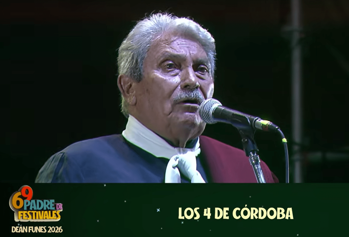 LOS 4 DE CÓRDOBA ENFURECIDOS EN EL FESTIVAL DE DEÁN FUNES