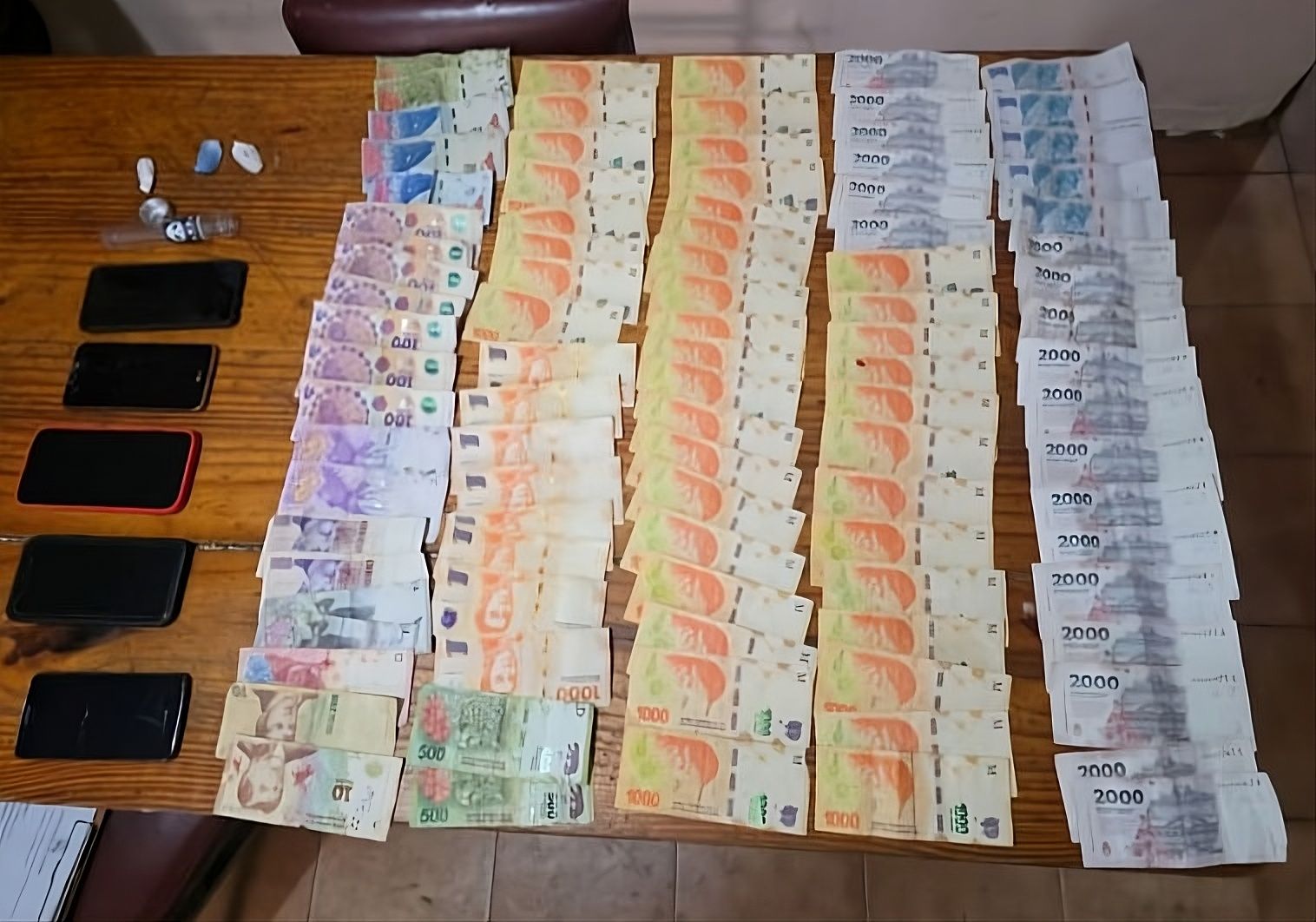 ALLANABAN POR UN HURTO Y ENCONTRARON COCAÍNA EN SARMIENTO