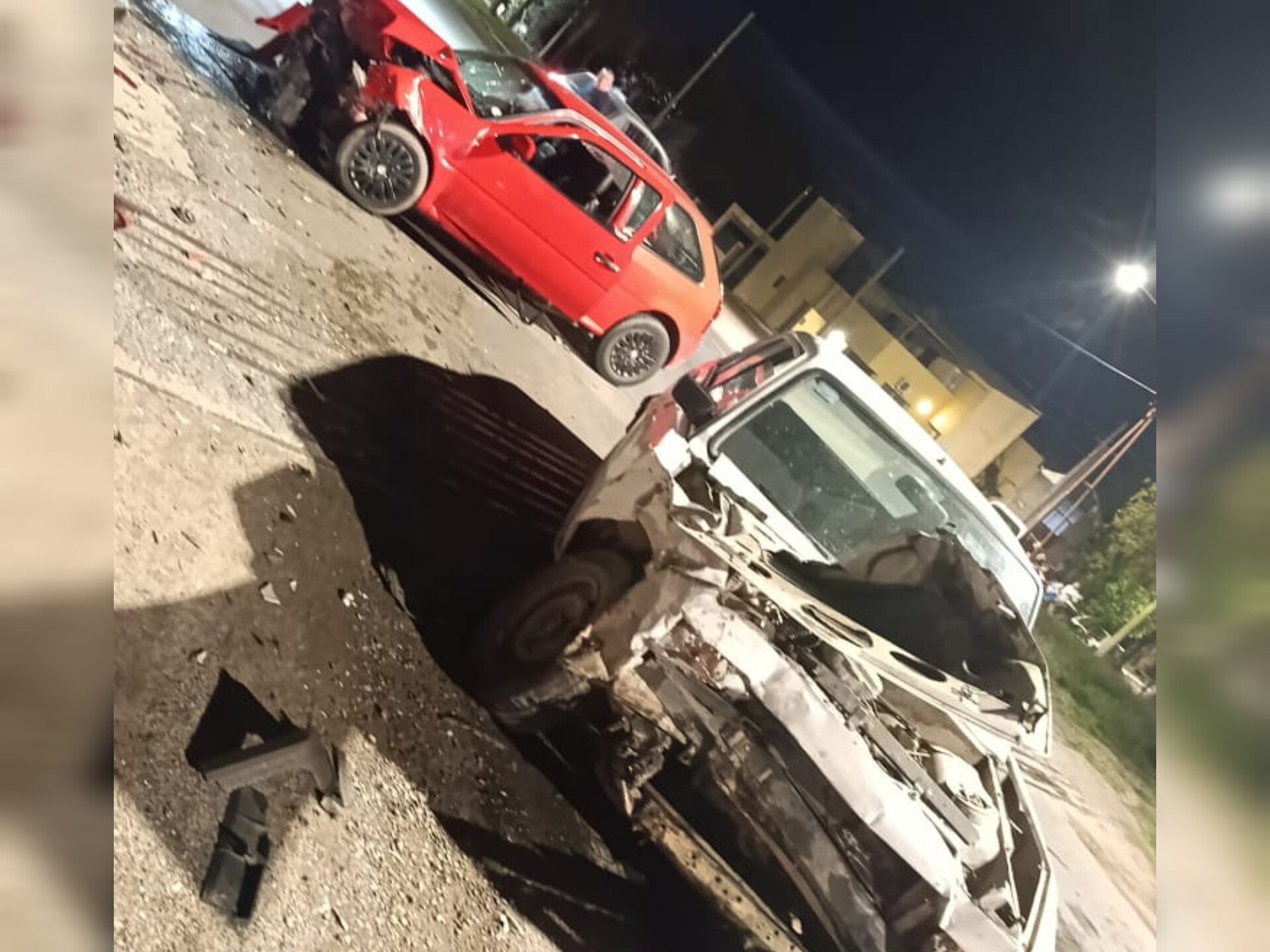 ACCIDENTE CON LESIONADOS EN CRUZ DEL EJE