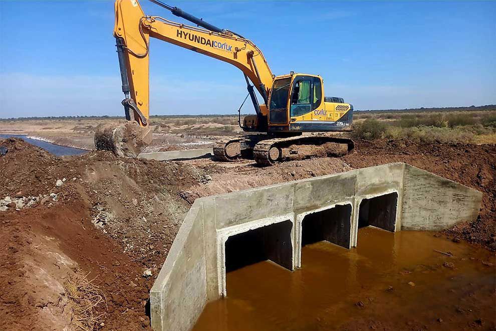 EJECUTARÁN OBRAS HÍDRICAS EN EL INTERIOR, INCLUYENDO EL NORTE, POR $10.174 MILLONES EN 2026