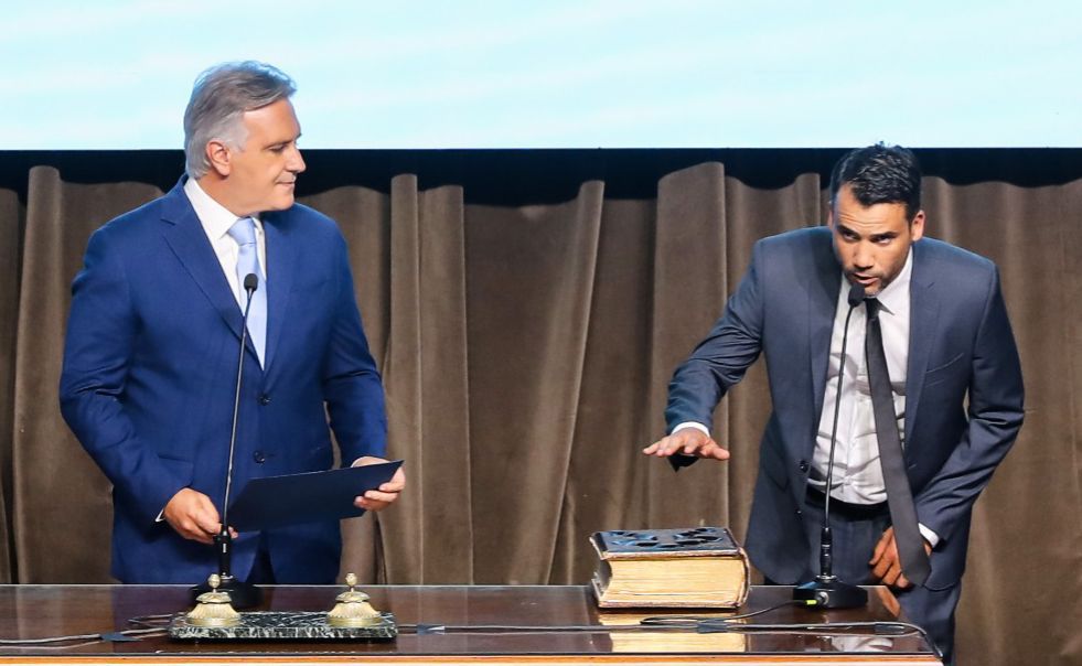 MARCOS TORRES ASUMIÓ COMO MINISTRO DE DESARROLLO SOCIAL Y PROMOCIÓN DEL EMPLEO