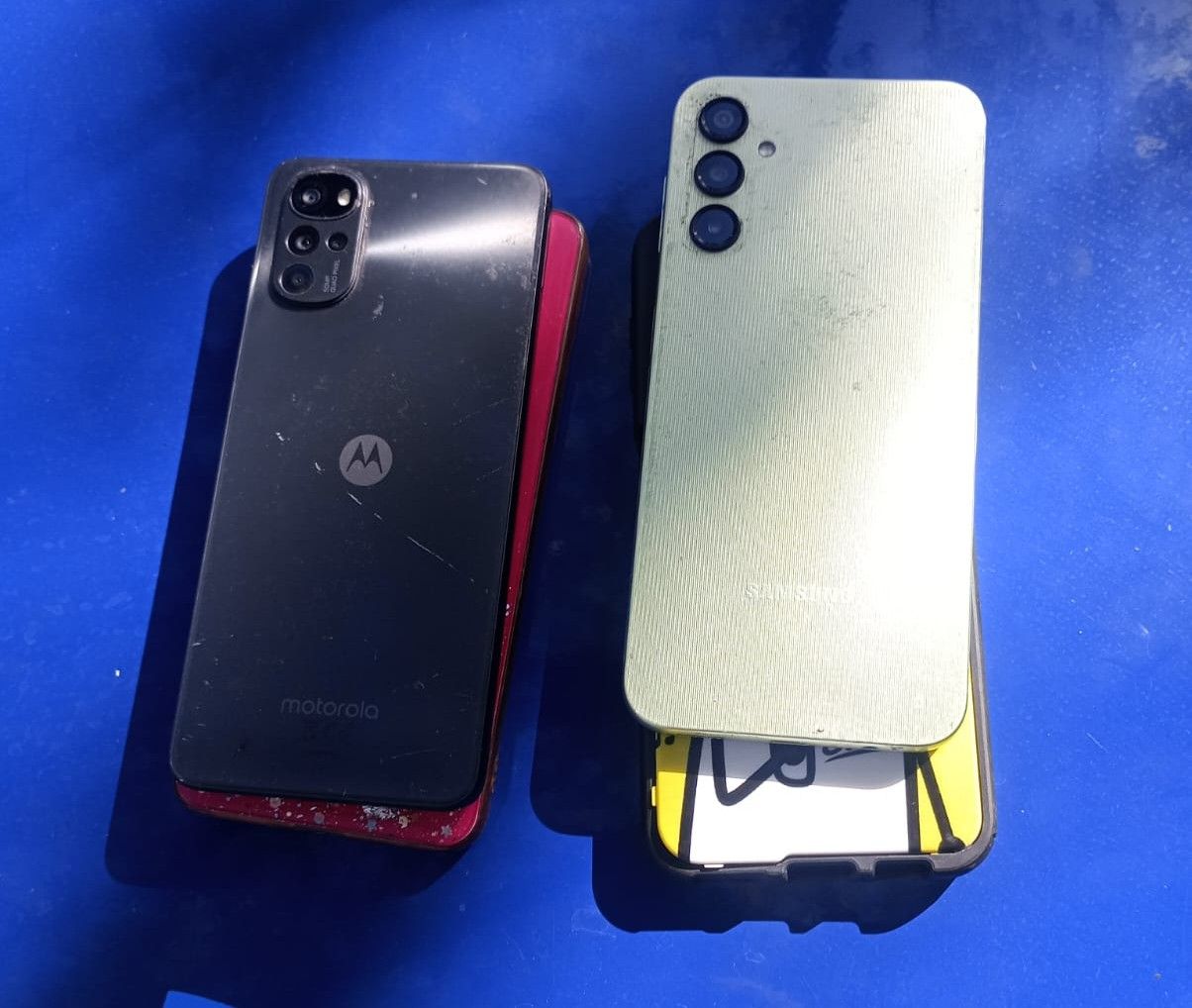 HALLARON CELULARES ABANDONADOS EN JESÚS MARÍA