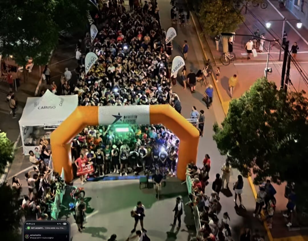 MÁS DE 600 CORREDORES VIVIERON LA GRAN MARATÓN NOCTURNA EN VILLA DEL TOTORAL