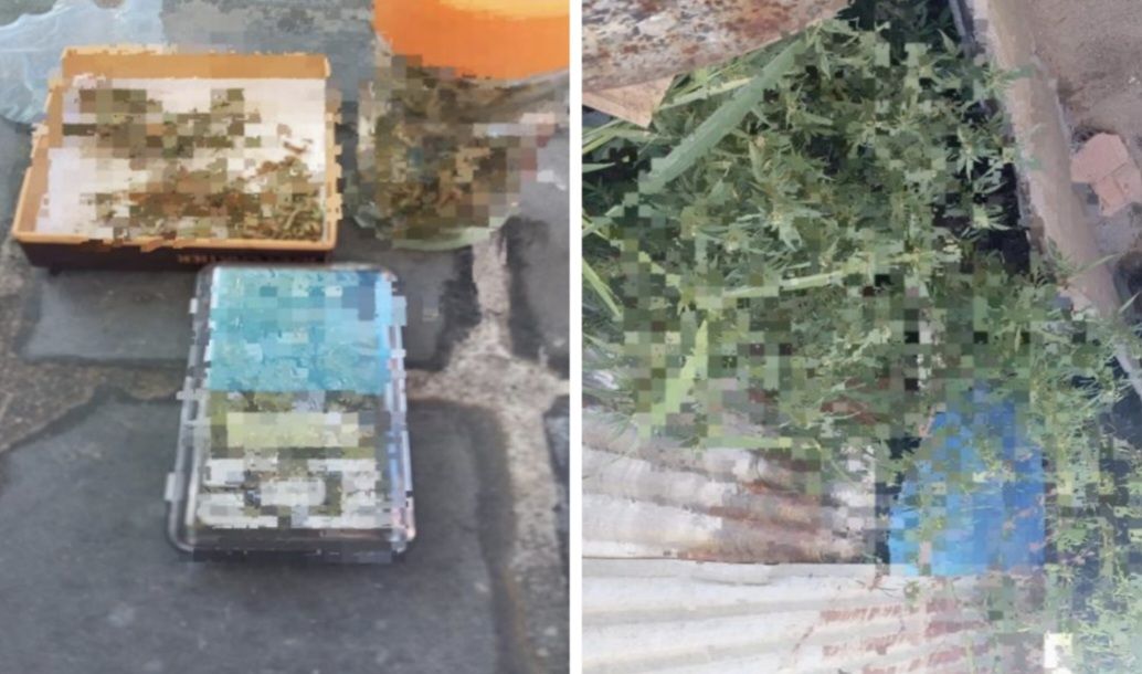ALLANARON POR UN ROBO Y TERMINARON ENCONTRANDO DROGAS EN CRUZ DEL EJE