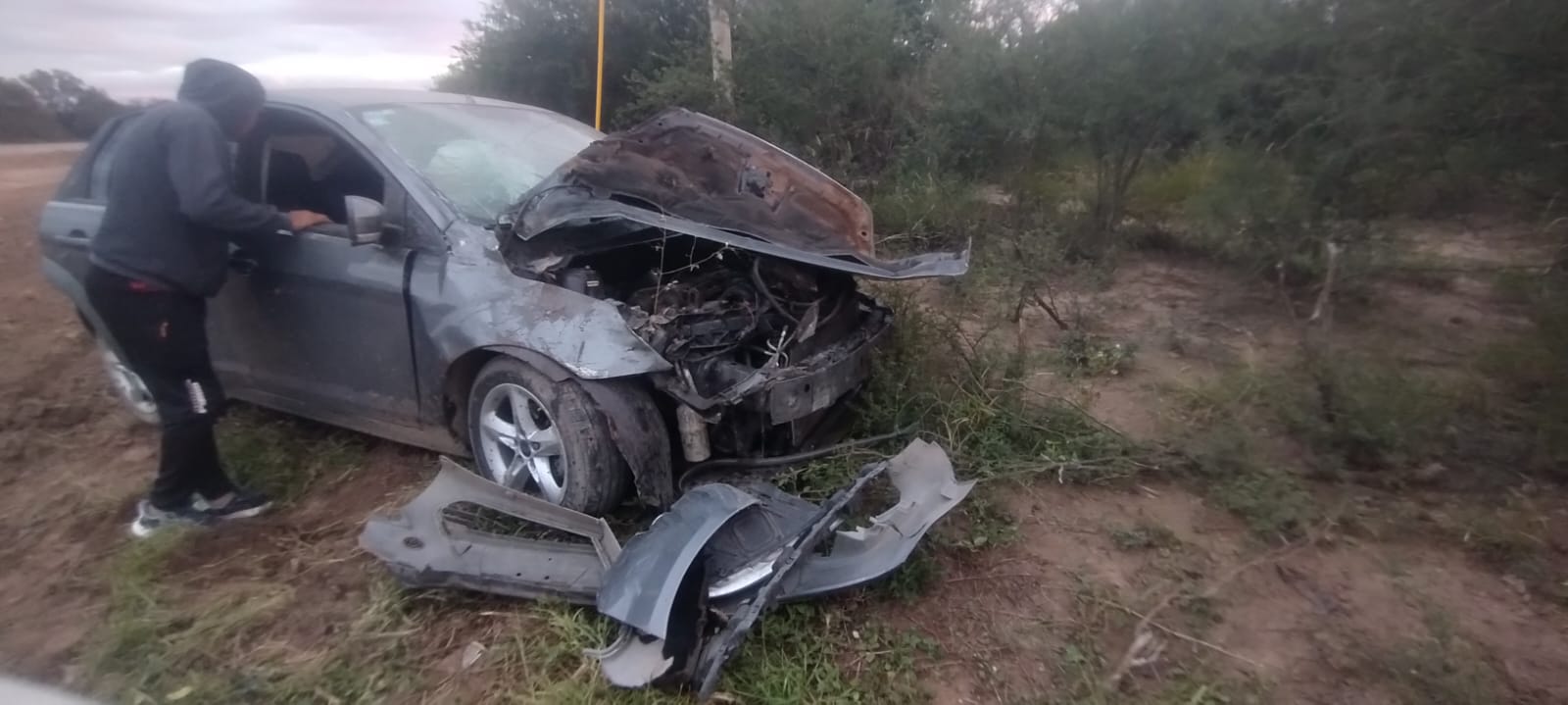 EL BRETE: JOVEN HOSPITALIZADO TRAS SUFRIR UN DESPISTE