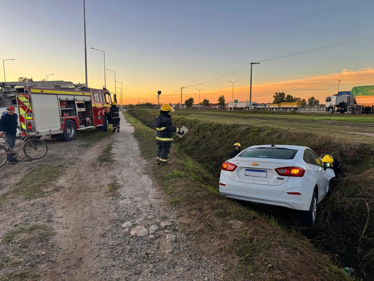 RÍO PRIMERO: FALLECIÓ UNA MUJER TRAS EL ACCIDENTE EN EL CRUCE DE LAS RUTAS 19 Y 10