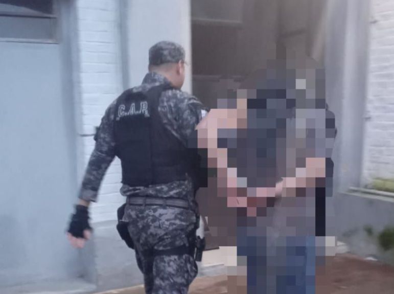 UN DETENIDO POR VIOLENCIA FAMILIAR TRAS OPERATIVO DEL GRUPO E.T.E.R EN VILLA DEL TOTORAL