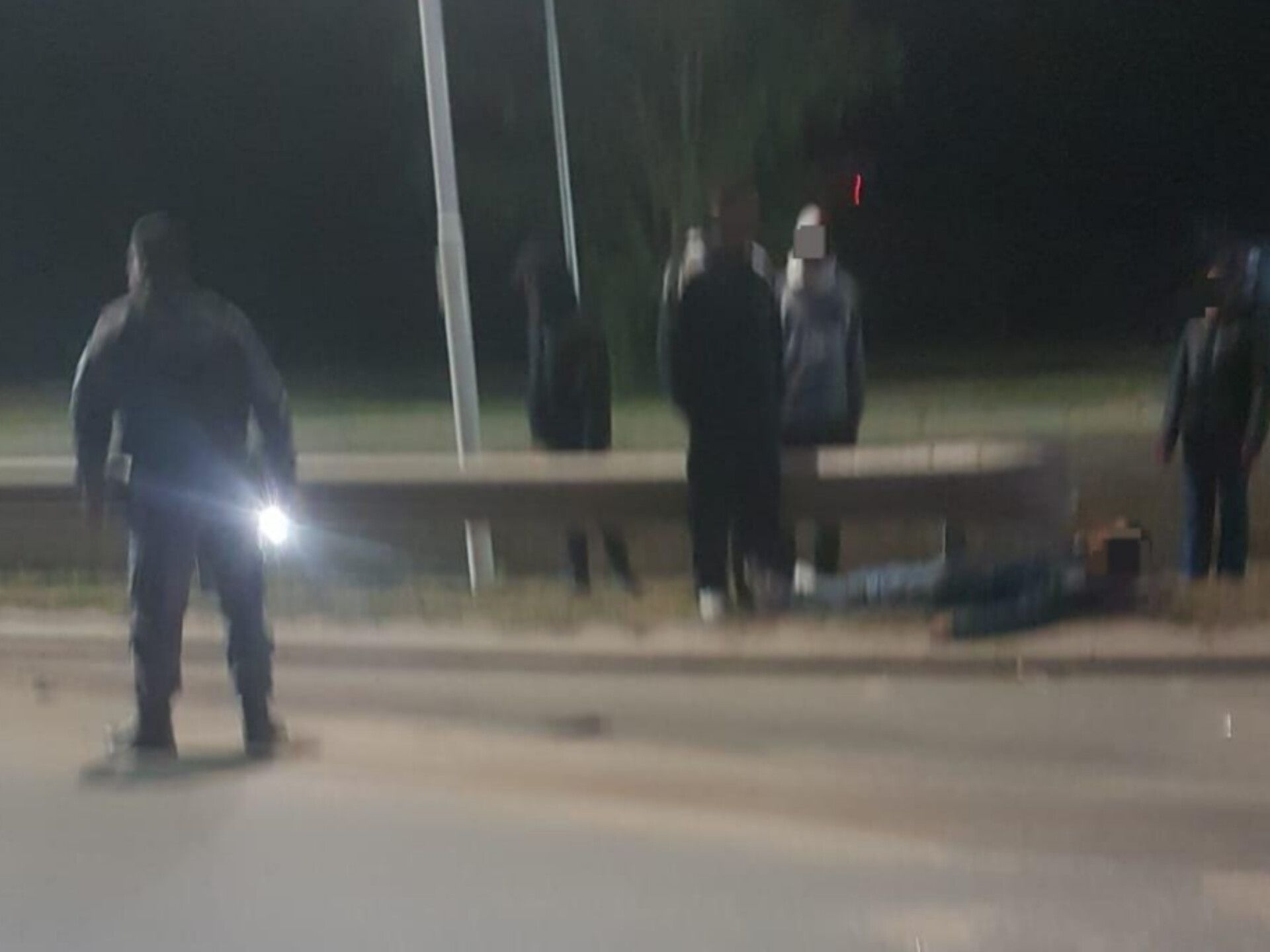 MAS DETALLES DEL ACCIDENTE EN EL QUE ABANDONARON A UNA PERSONA EN COLONIA CAROYA