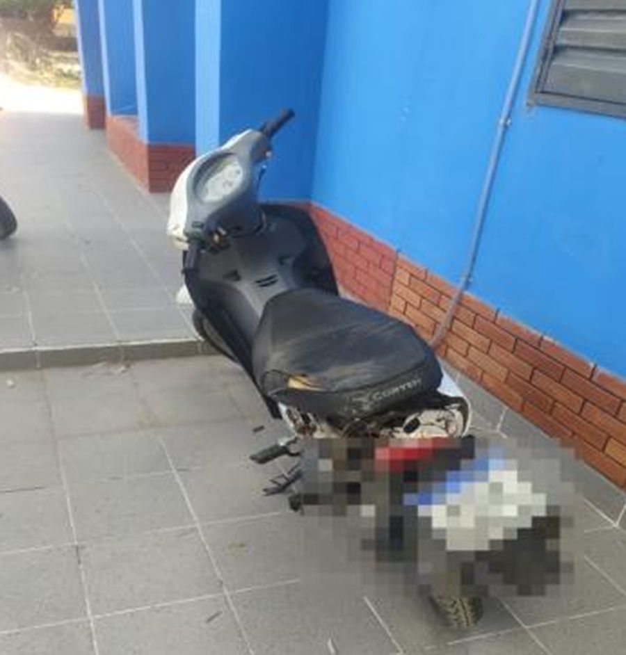 ACCIDENTE ENTRE DOS MOTOS EN LA HIGUERA DEJÓ COMO SALDO UN JOVEN TRASLADADO AL HOSPITAL