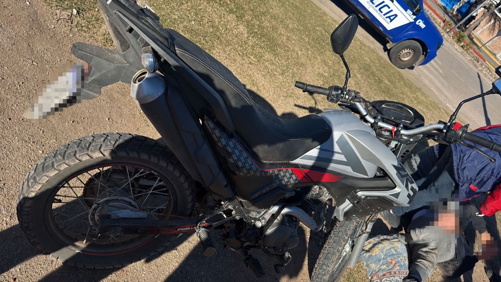 UN HOMBRE HERIDO EN UN ACCIDENTE EN JESUS MARÍA