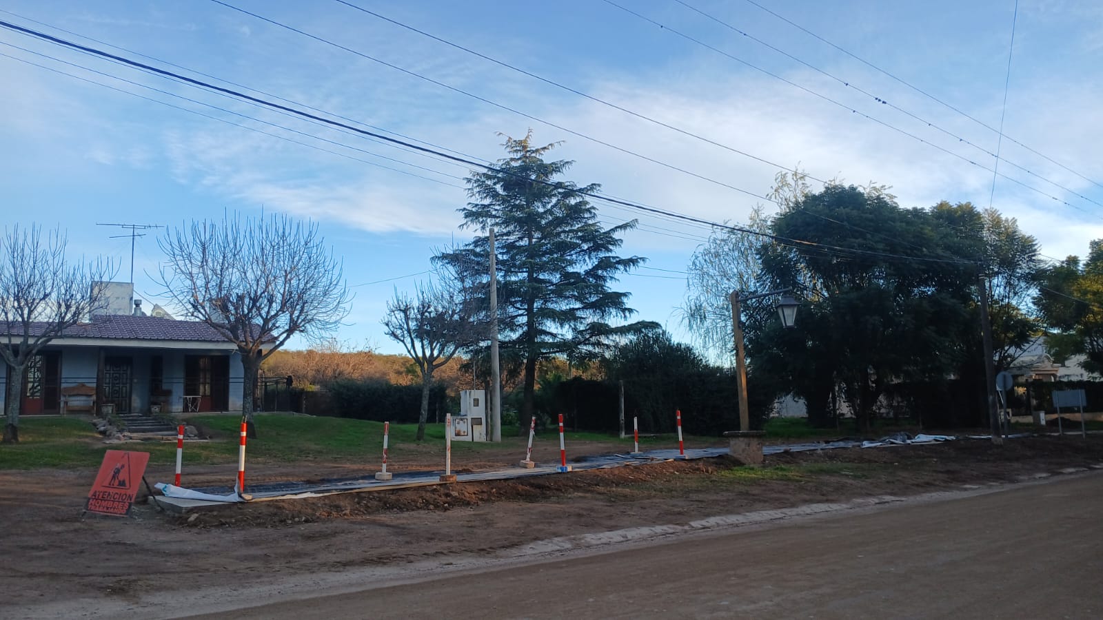 UNA NUEVA CICLOVÍA UNIRÁ LA POSTA DE SINSACATE Y EL BARRIO SUEÑO DE LAS LOMAS