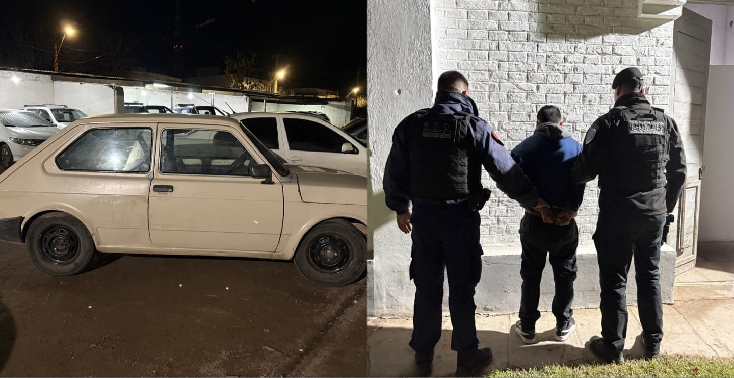 DETIENEN A UN CONDUCTOR EBRIO QUE HACÍA MANIOBRAS PELIGROSAS EN EL CENTRO DE VILLA DEL TOTORAL