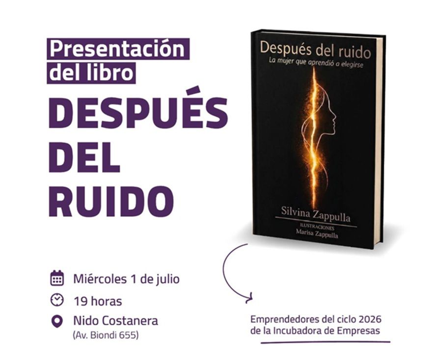 JESUS MARÍA PRESENTA “DESPUÉS DEL RUIDO”, EL LIBRO DE UNA EMPRENDEDORA DE LA INCUBADORA DE EMPRESAS