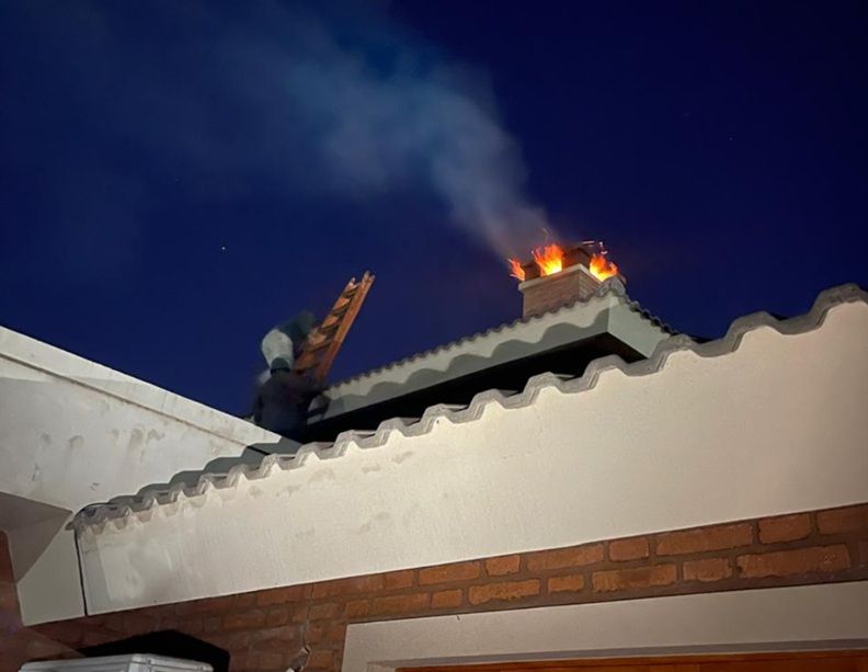 PRINCIPIO DE INCENDIO EN UNA VIVIENDA DE LAS PEÑAS