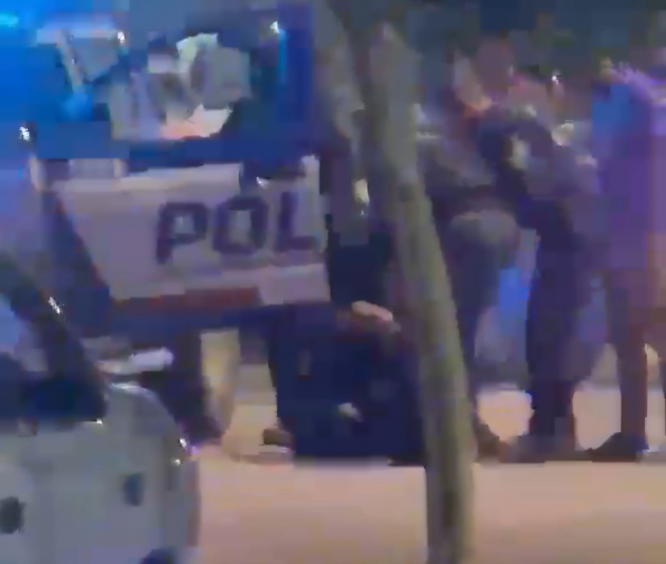 VIDEO: DOS DETENIDOS DURANTE LOS FESTEJOS POR EL TRIUNFO DE ARGENTINA EN VILLA DEL TOTORAL