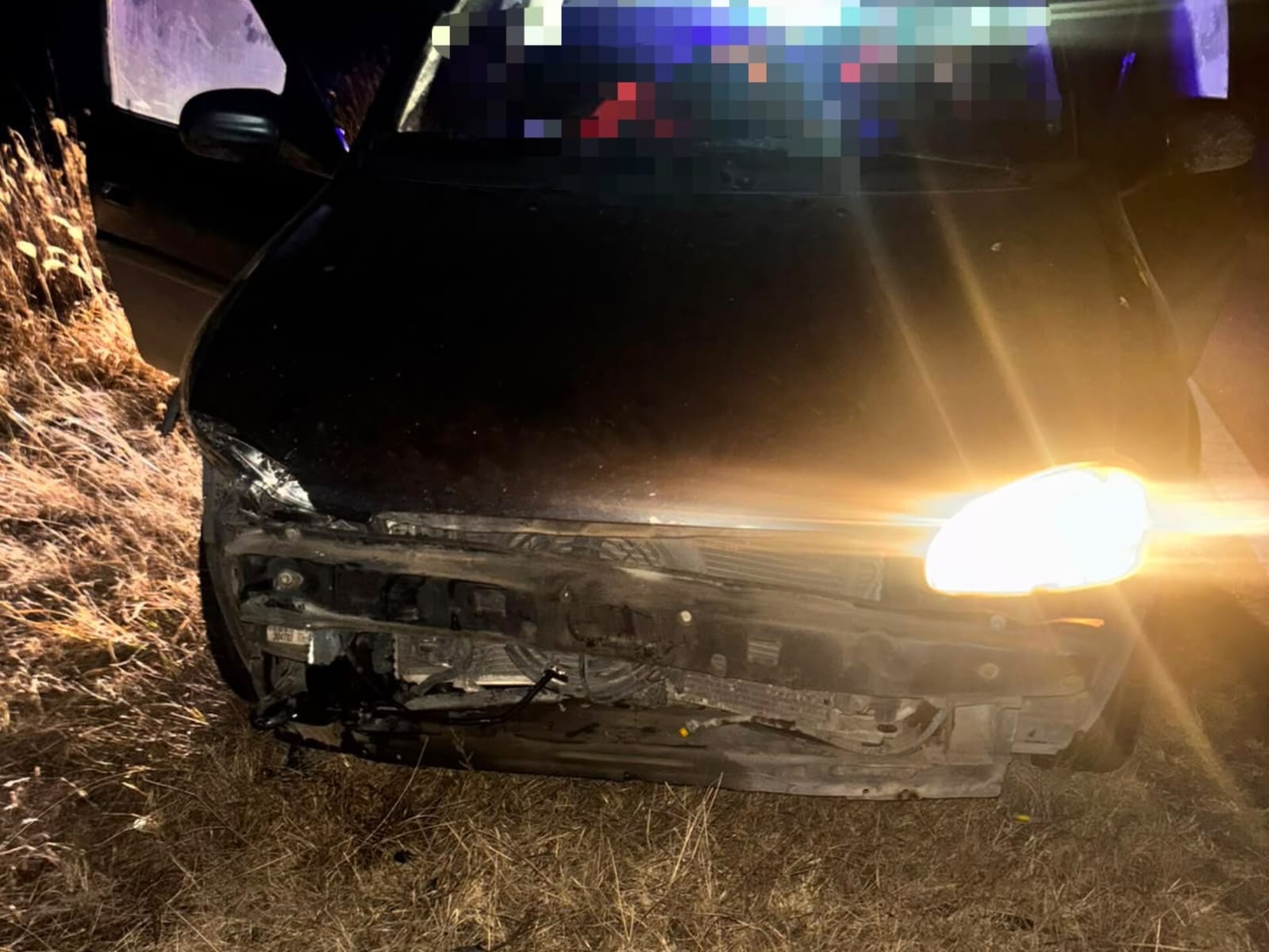 CHOCARON CONTRA UN ANIMAL EN LA RUTA 60 EN SARMIENTO