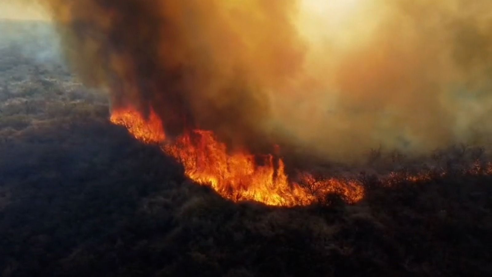 UN DETENIDO TRAS UN INCENDIO QUE CONSUMIÓ 15 HECTÁREAS EN CHARBONIER