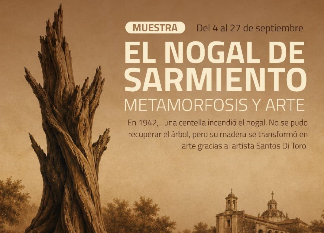 JESÚS MARÍA RECUPERA LA HISTORIA DEL NOGAL DE SARMIENTO A TRAVÉS DEL ARTE