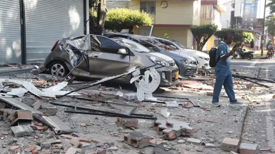 UN POTENTE TERREMOTO DE MAGNITUD 7,5 SACUDIÓ A COLOMBIA Y DEJA VÍCTIMAS Y DAÑOS MATERIALES