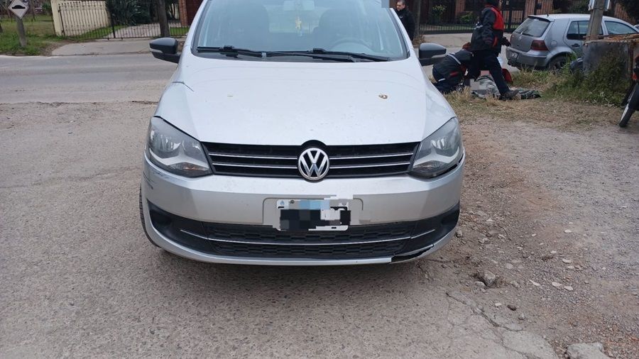 COLONIA CAROYA: UNA MOTOCICLISTA RESULTÓ HERIDA TRAS UN CHOQUE