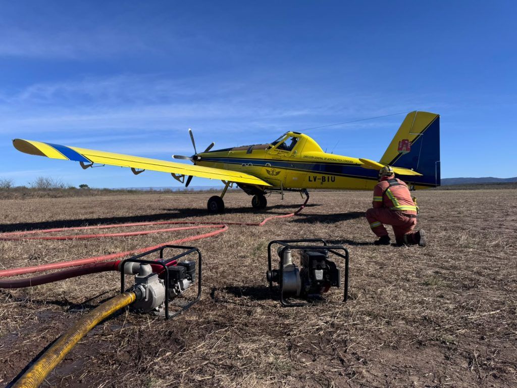 PREVENCIÓN Y LUCHA INCENDIOS: CÓRDOBA CUENTA CON 36 BASES AÉREAS DISTRIBUIDAS ESTRATÉGICAMENTE EN TODO EL TERRITORIO