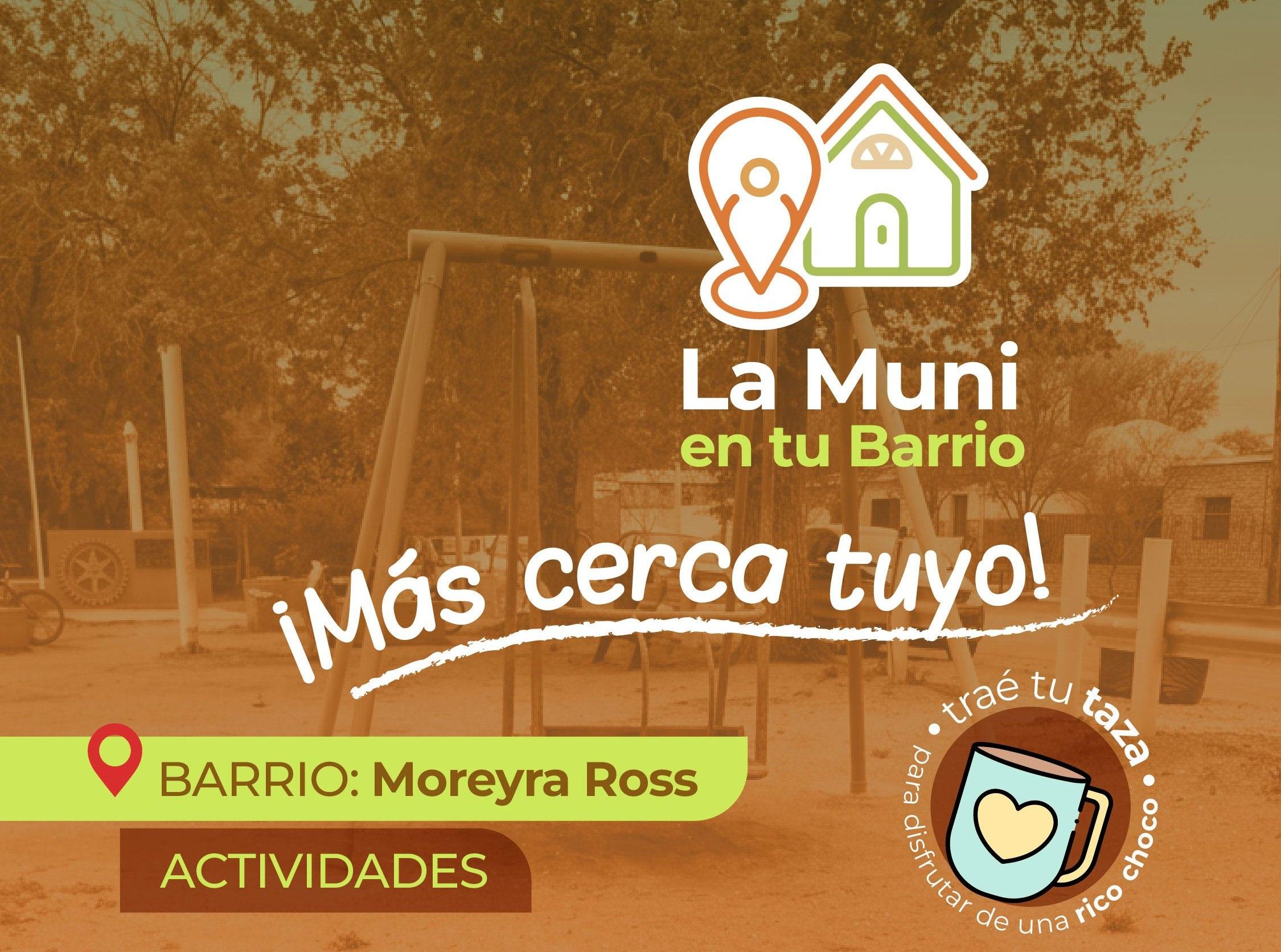 DEAN FUNES: EL PROGRAMA “LA MUNI EN TU BARRIO” LLEGA ESTE DOMINGO A MOREYRA ROSS CON SERVICIOS Y ACTIVIDADES COMUNITARIAS
