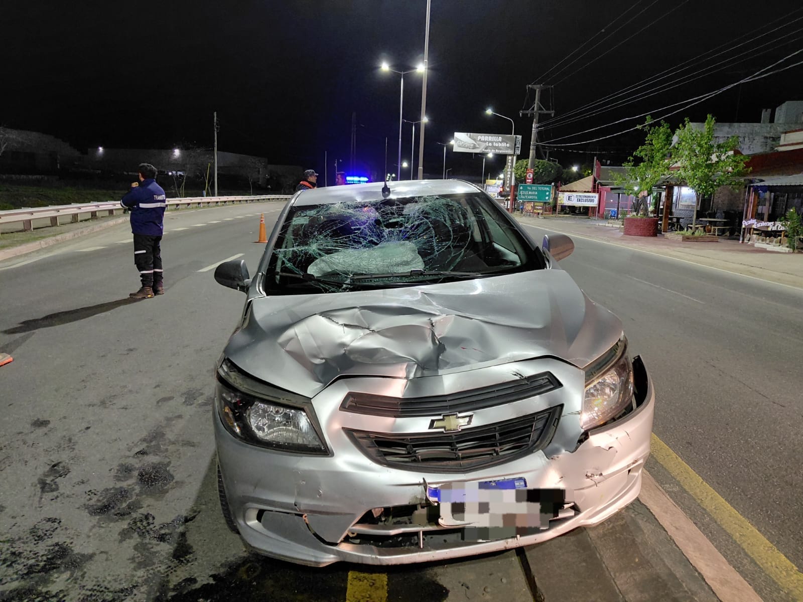 UN MOTOCICLISTA RESULTÓ CON POLITRAUMATISMOS TRAS UN CHOQUE EN COLONIA CAROYA