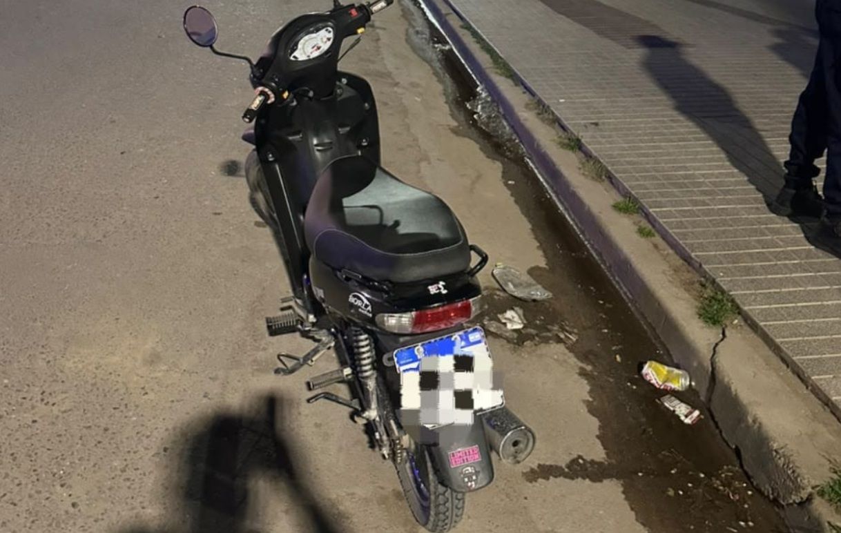 CHOQUE Y FUGA EN EL CENTRO DE TOTORAL