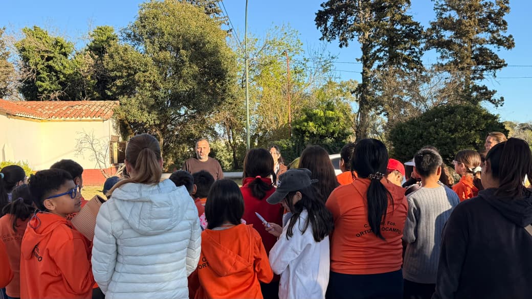 LA PATRULLA DEL AGUA RECORRE JESÚS MARÍA PARA APRENDER A CUIDAR EL RECURSO