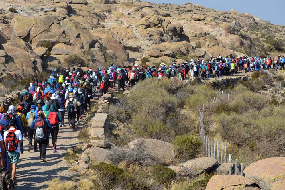 REPROGRAMAN LA PEREGRINACIÓN DEL CAMINO DE BROCHERO ANTE EL PRONÓSTICO DE CONDICIONES CLIMÁTICAS ADVERSAS
