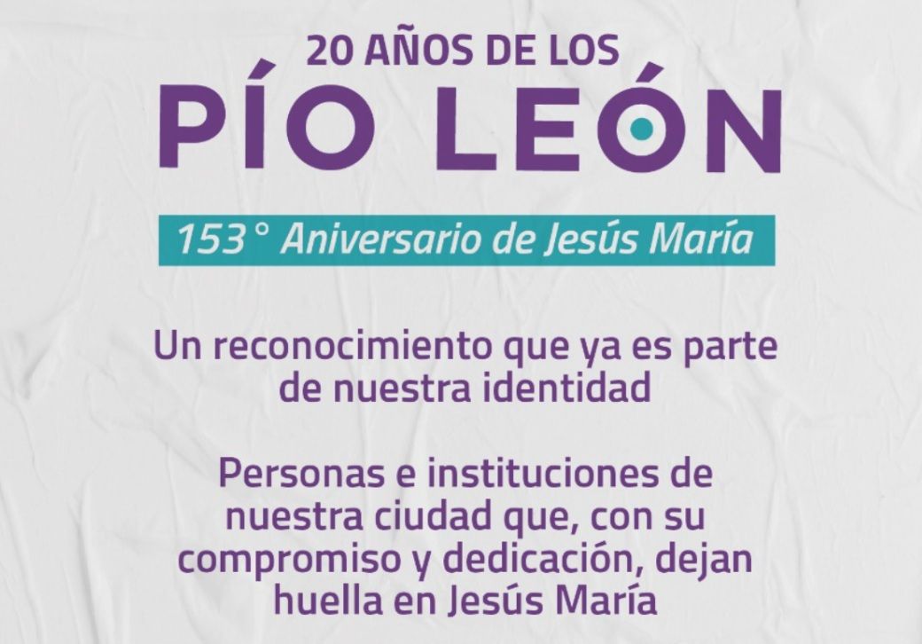JESUS MARÍA CELEBRA 20 AÑOS DE LA DISTINCIÓN PÍO LEÓN