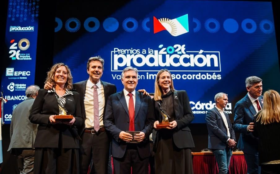 PREMIOS PRODUCCIÓN 2026: CÓRDOBA RECONOCIÓ A REFERENTES DESTACADOS DE TODO EL SECTOR