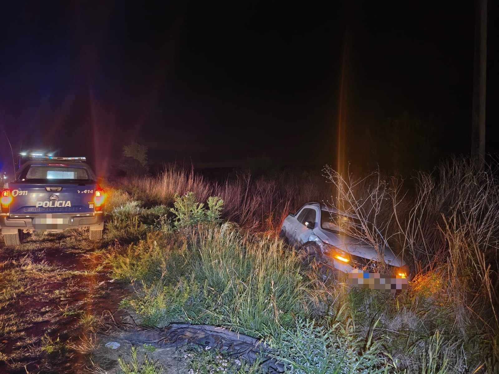 CHOQUE EN LA RUTA 9 DEJÓ DOS HERIDOS A LA ALTURA DE VILLA DEL TOTORAL